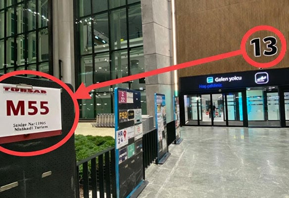 Nuestro punto de encuentro en el Aeropuerto de Estambul (IST).